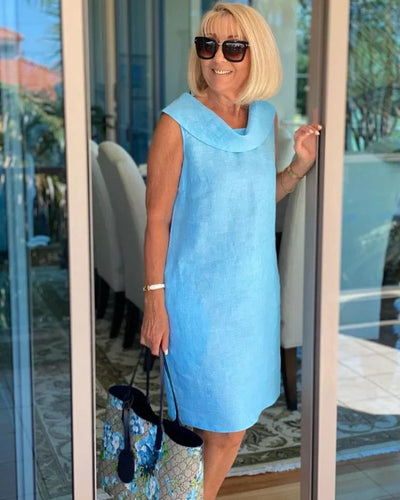 Hannah sommarklänning med ärmlös