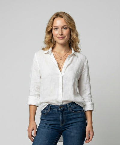 Katharina blus i linne