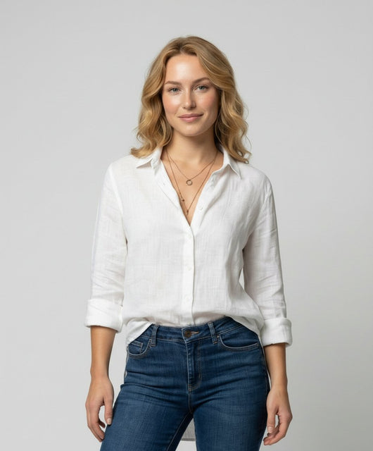 Katharina blus i linne