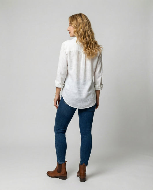 Katharina blus i linne