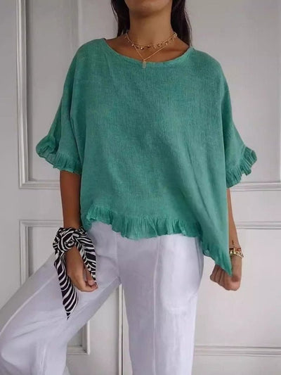 Annika blus i linne