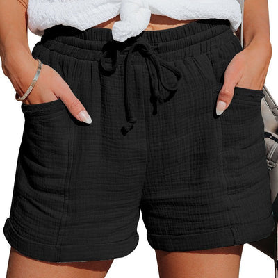 Elisabeth shorts i linne