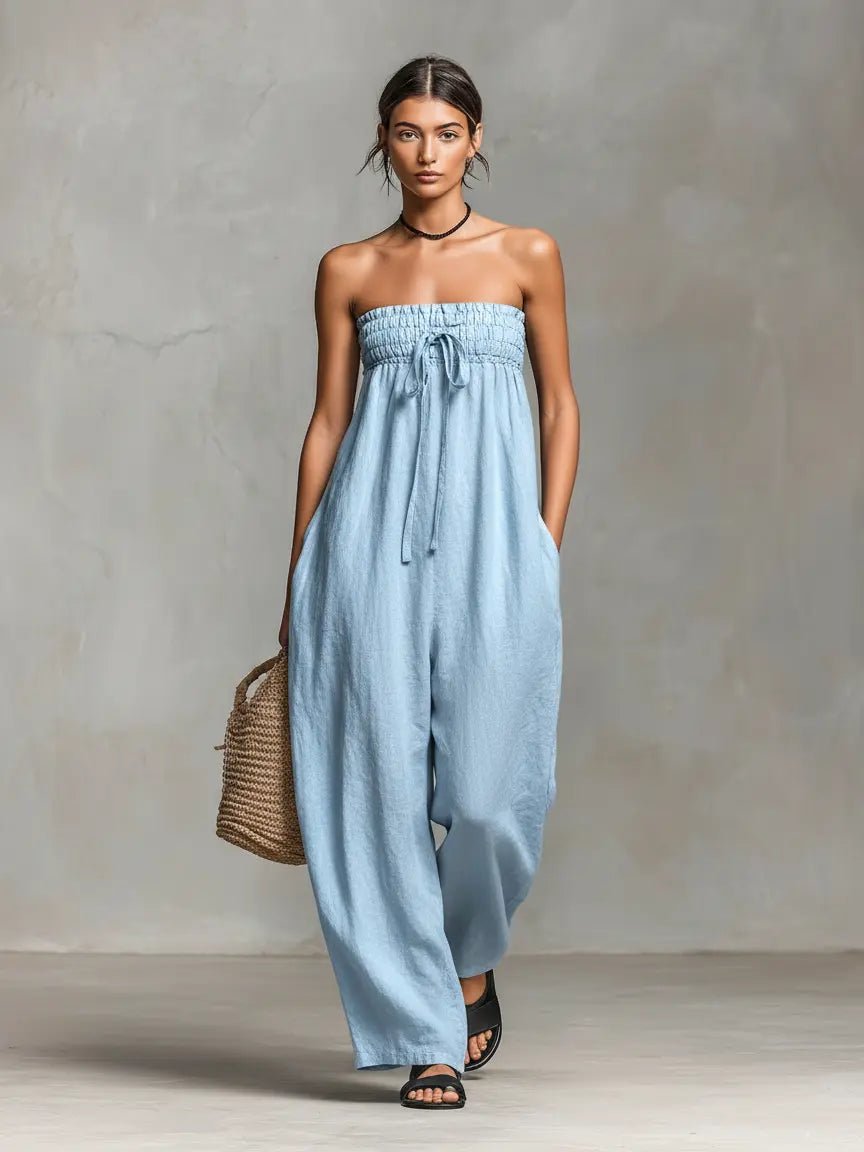 Hannah jumpsuit i linne