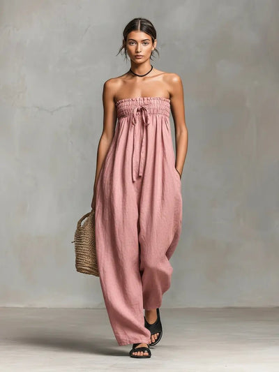 Hannah jumpsuit i linne