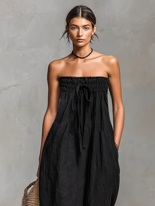 Hannah jumpsuit i linne