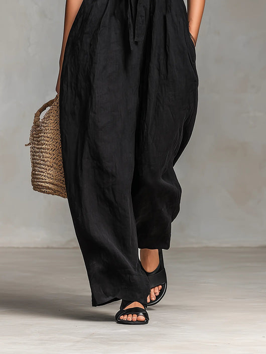 Hannah jumpsuit i linne