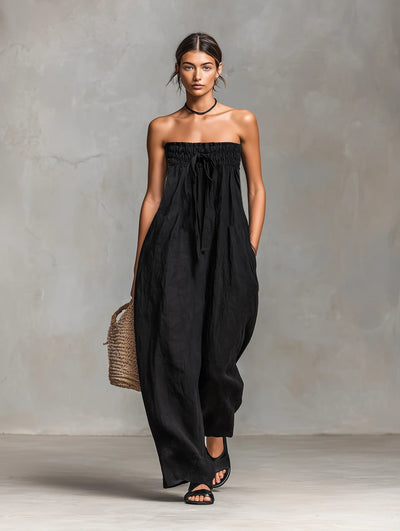 Hannah jumpsuit i linne