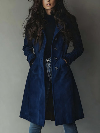 Luisa trenchcoat i stickat