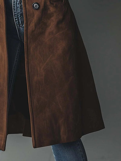 Luisa trenchcoat i stickat
