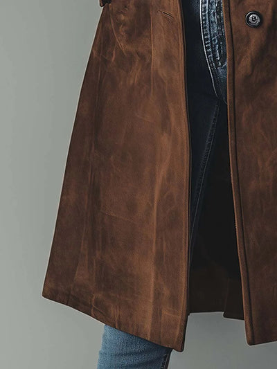 Luisa trenchcoat i stickat