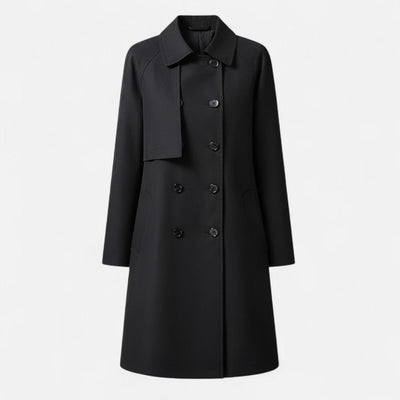 Clara trenchcoat i ull