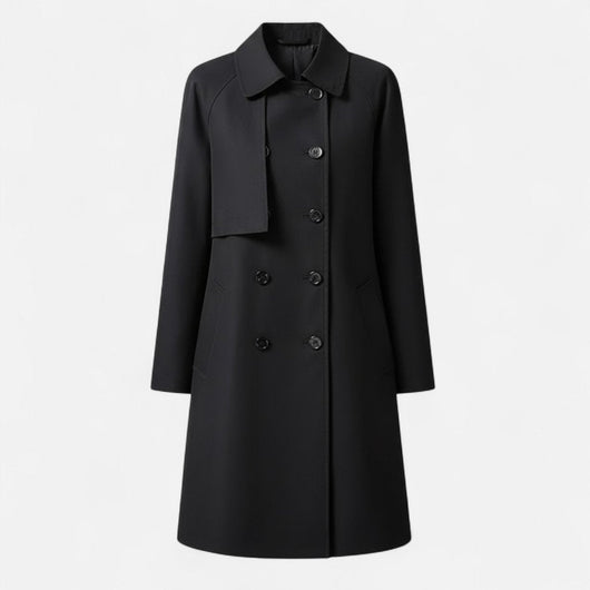 Clara trenchcoat i ull