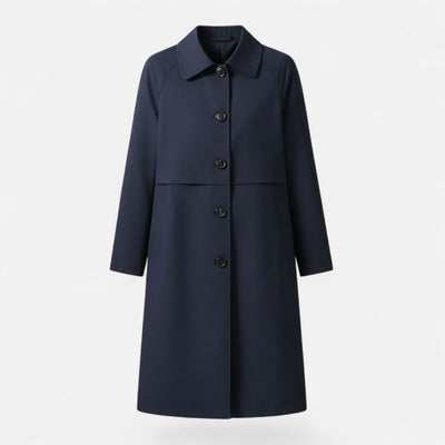 Clara trenchcoat i ull