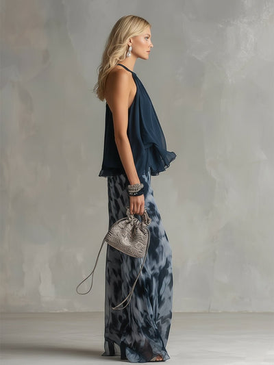 Annika set med halterneck