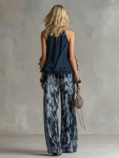 Annika set med halterneck
