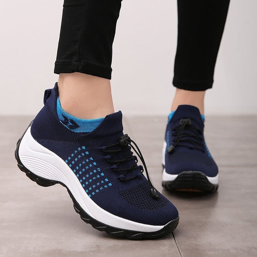 Lena sneakers i stickat