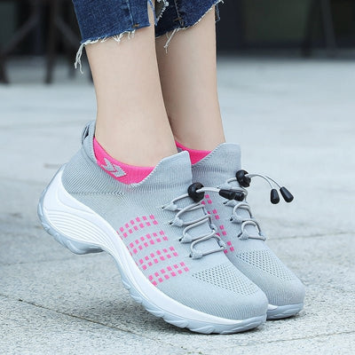 Lena sneakers i stickat