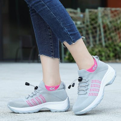 Lena sneakers i stickat