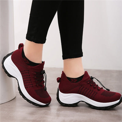 Lena sneakers i stickat