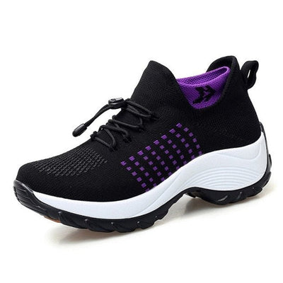 Lena sneakers i stickat
