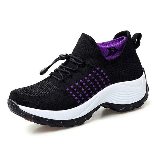 Lena sneakers i stickat