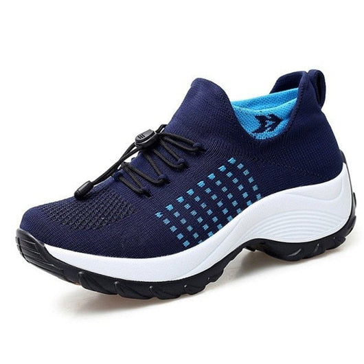 Lena sneakers i stickat