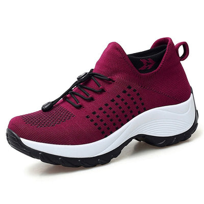 Lena sneakers i stickat