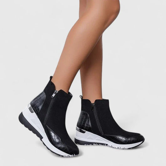Nora boots med dragkedja