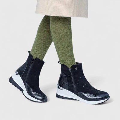 Nora boots med dragkedja