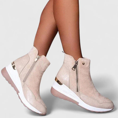 Nora boots med dragkedja