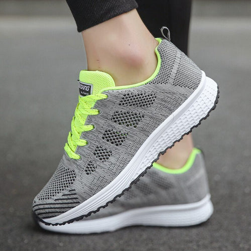 Leonie sneakers i stickat