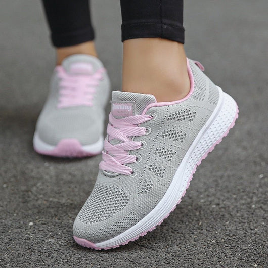 Leonie sneakers i stickat