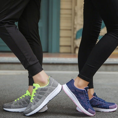 Leonie sneakers i stickat