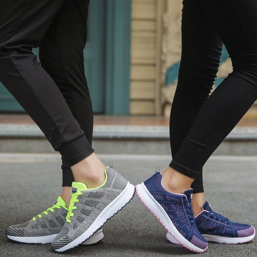 Leonie sneakers i stickat