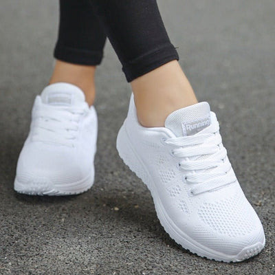 Leonie sneakers i stickat
