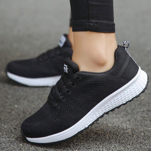 Leonie sneakers i stickat