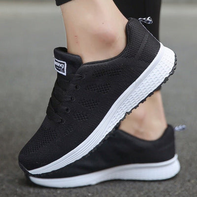 Leonie sneakers i stickat