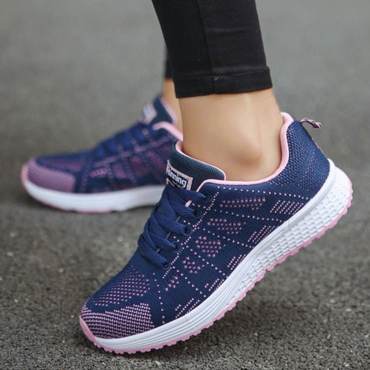 Leonie sneakers i stickat