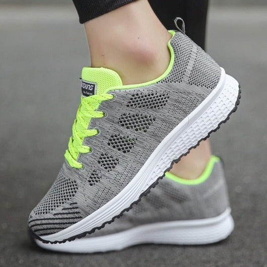 Leonie sneakers i stickat
