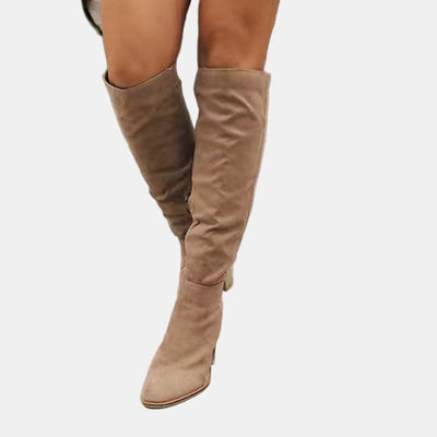 Johanna boots med dragkedja