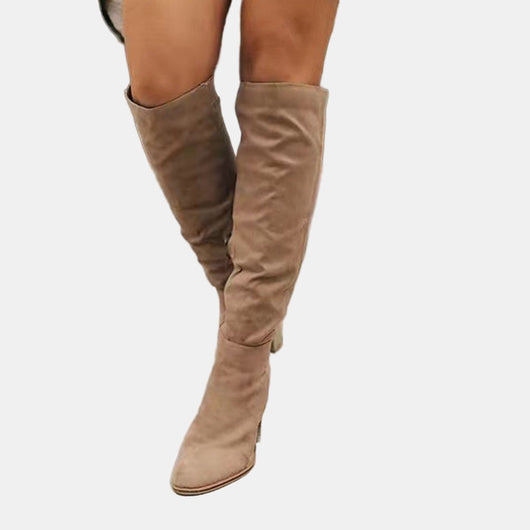 Johanna boots med dragkedja