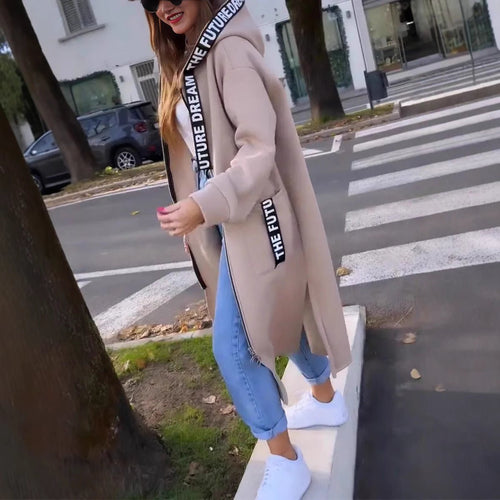 Marlene hoodie i denim