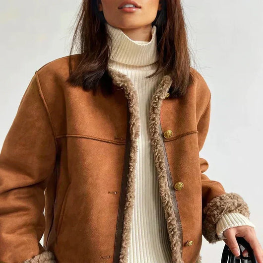 Luisa jacka i fleece
