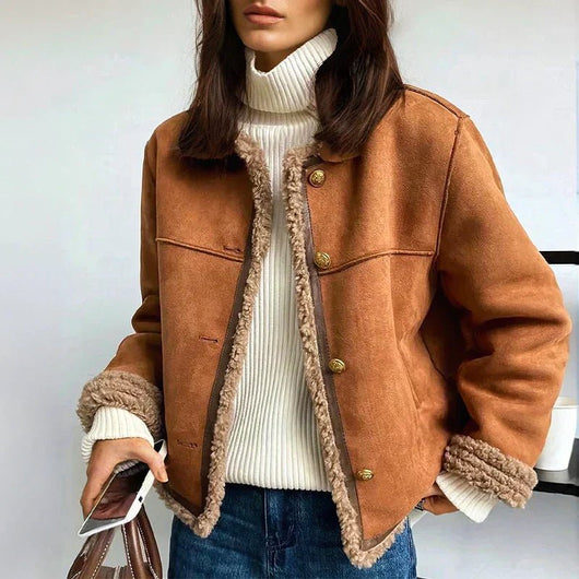 Luisa jacka i fleece