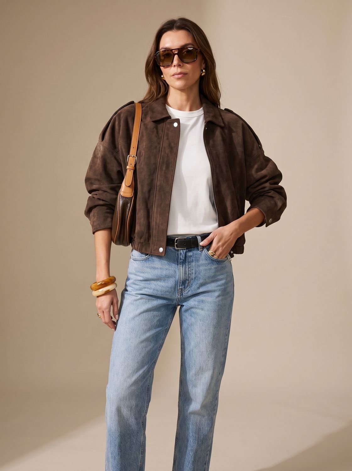 Lena jacka i denim