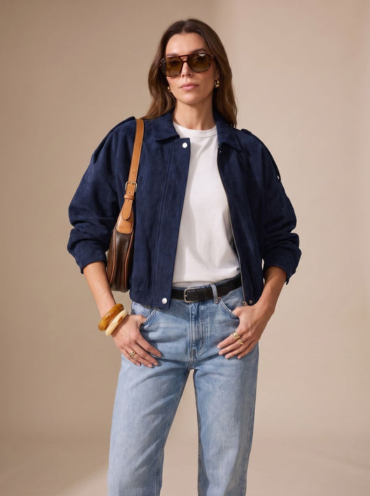Lena jacka i denim