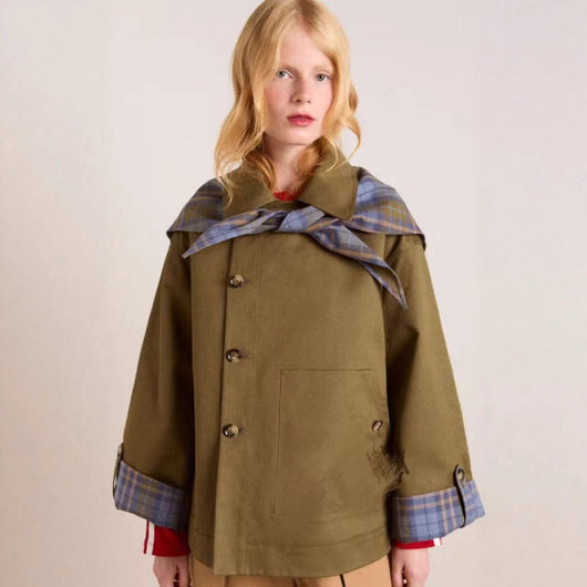 Charlotte trenchcoat med fickor