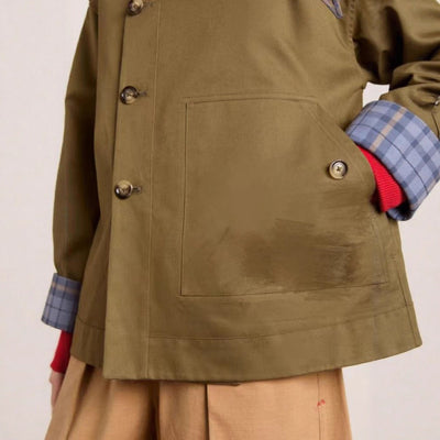 Charlotte trenchcoat med fickor