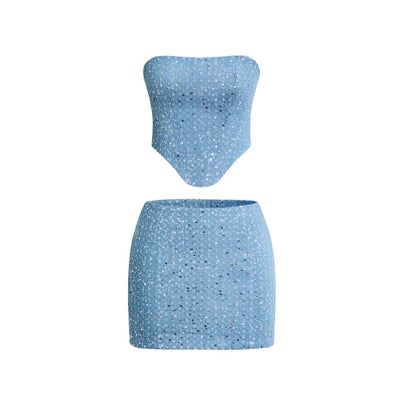 Emilia topp i denim