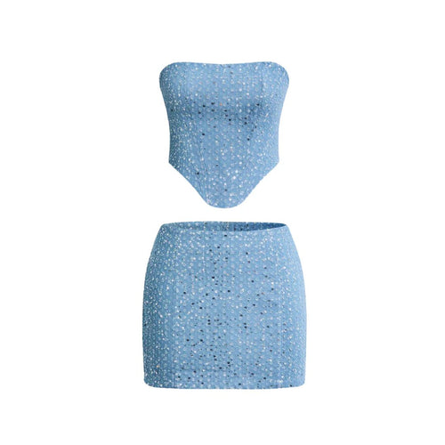 Emilia topp i denim